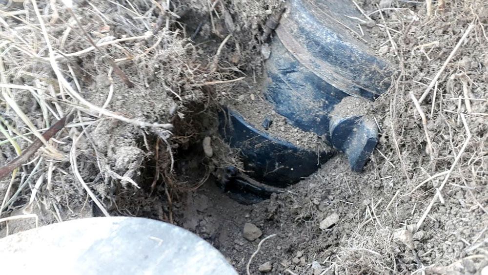 В Дашкесане обезврежены мины, закопанные в целях совершения провокации (ФОТО)