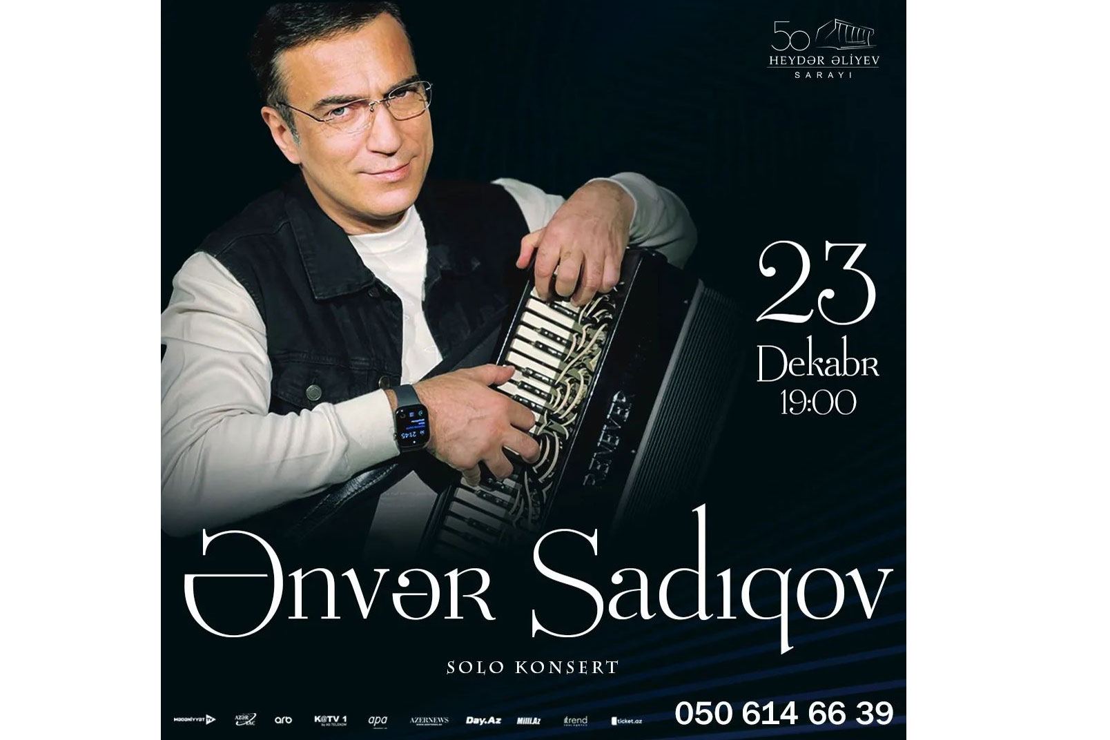 Народный артист Анвер Садыхов выступит с большим соло-концертом в Баку