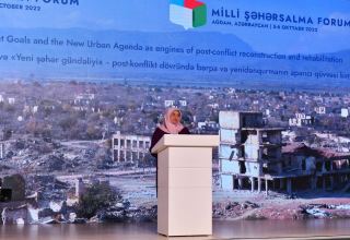 Executive director of UN-Habitat appreciates work done by Azerbaijan in urban planning field