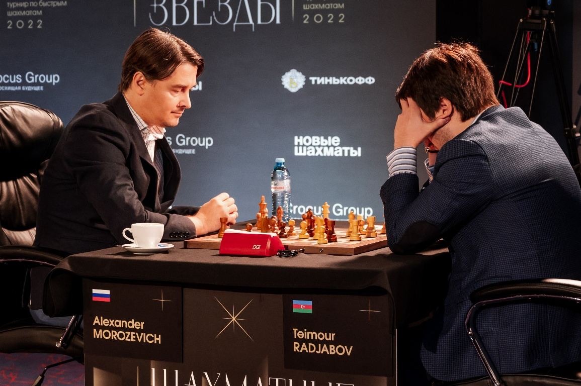 Эмин Агаларов сделал символический ход в партии Теймура Раджабова -  "Шахматные звезды – 2022" (ФОТО)