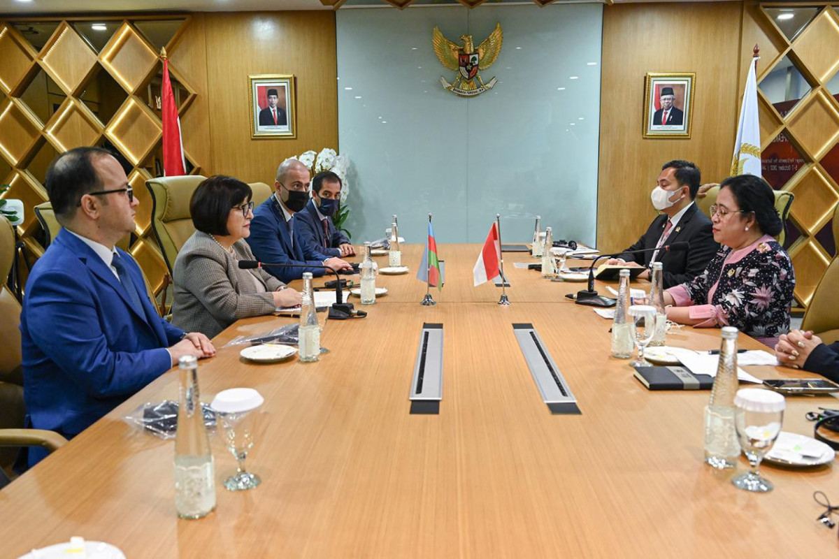 Сахиба Гафарова встретилась с председателем Совета народных представителей Индонезии