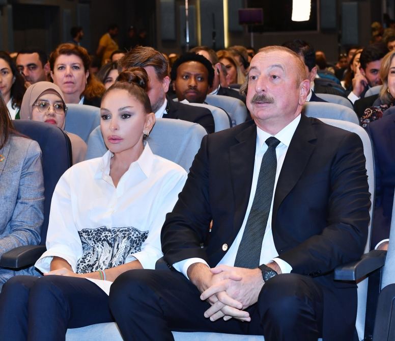 President Ilham Aliyev, First Lady Mehriban Aliyeva attend opening ceremony of Azerbaijan National Urban Planning Forum in Aghdam (PHOTO/VIDEO)