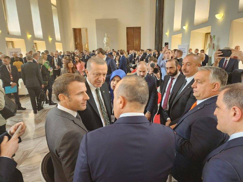 В Праге состоялась встреча лидеров Азербайджана, Турции и Армении (ФОТО/ВИДЕО)