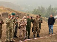 Военные атташе в Азербайджане осмотрели массовое захоронение, обнаруженное в селе Эдилли (ФОТО)