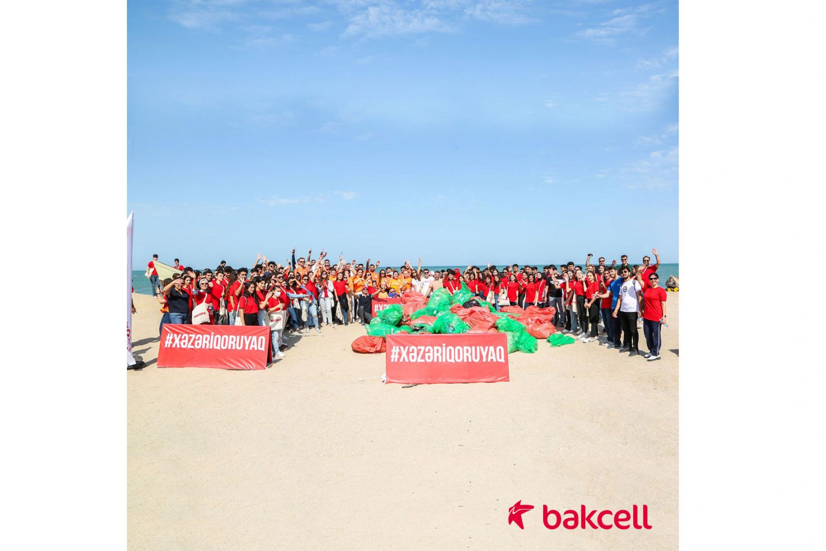 При поддержке Bakcell прошла очередная акция «Защитим Каспий!» (ФОТО)