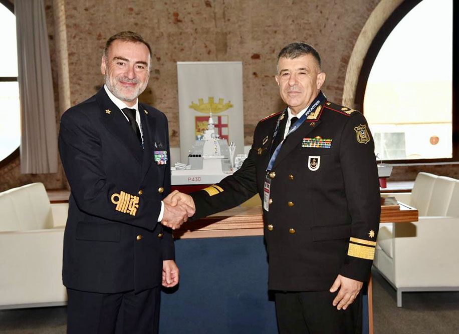 Состоялась встреча командующих ВМС Азербайджана и Италии (ФОТО)