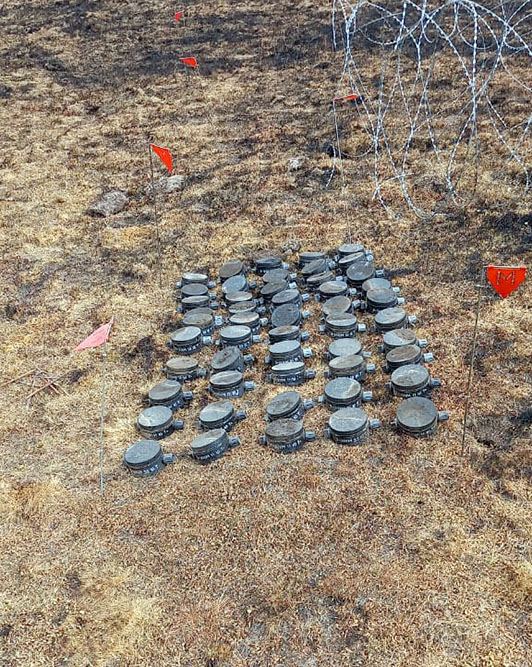 Azerbaijan neutralizes mines laid by Armenians in Kalbajar and Dashkasan districts (PHOTO)
