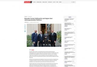 Austrian media reports on Brussels format prospects of Azerbaijan-Armenia negotiations