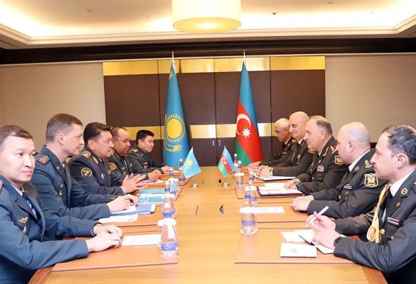 Chiefs of General Staff of Azerbaijan and Kazakhstan meet
