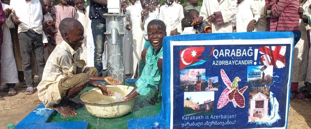 Kamerunda “Qarabağ Azərbaycandır!” adlı içməli su quyusu istifadəyə verilib (FOTO)