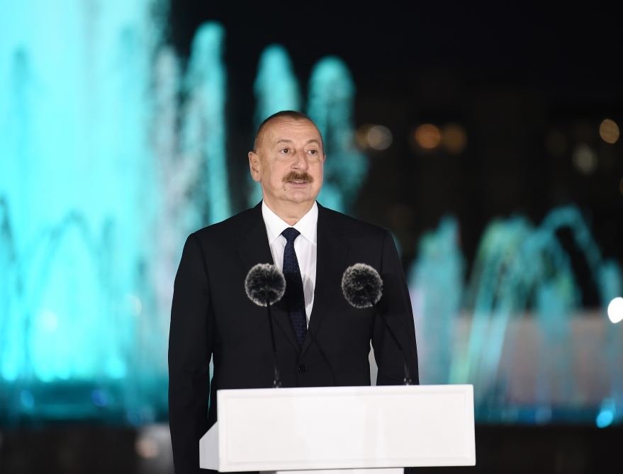 President Ilham Aliyev, Kyrgyz President Sadyr Japarov attend inauguration of Kyrgyzstan-Azerbaijan Friendship Park in Bishkek (PHOTO/VIDEO)