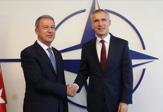Turkish Defense Minister meets with NATO chief