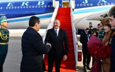 President Ilham Aliyev arrives in Kazakhstan for working visit (PHOTO/VIDEO)
