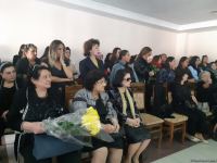 В Баку проходит церемония прощания с известным композитором Рухангиз Гасымовой (ФОТО)