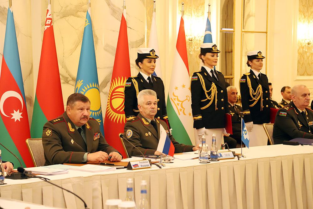 Baku hosts regular meeting of Committee of Chiefs of Staff of CIS member states' Armed Forces (PHOTO)
