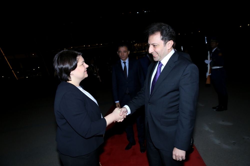 Завершился официальный визит премьер-министра Молдовы Натальи Гаврилицы в Азербайджан (ФОТО)