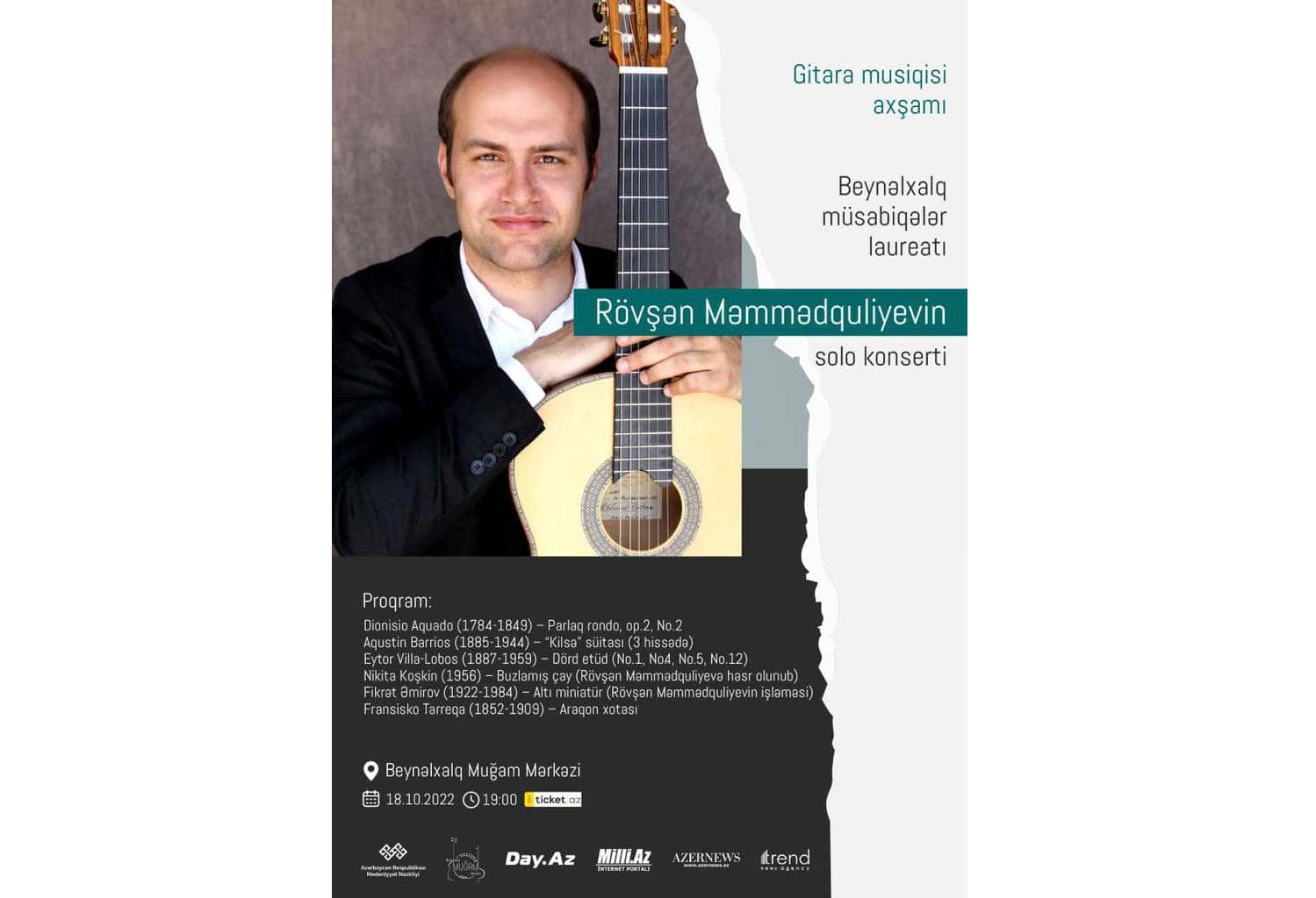 Музыкант, выступивший в 50 городах Северной и Южной Америки, представит концертную программу в Баку