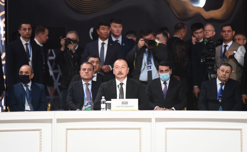 Президент Ильхам Алиев принял участие в заседании Совета глав государств СНГ в Астане (ФОТО)