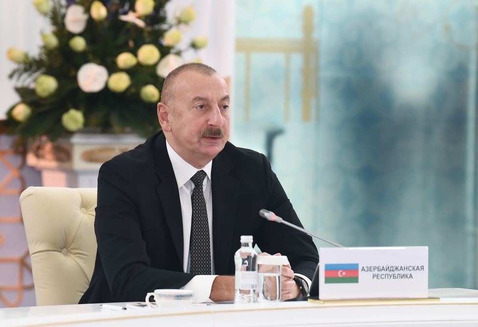 Президент Ильхам Алиев: Азербайджан не имел намерения оккупировать территорию Армении, как некоторые могут считать