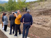 Foreign experts, NGO representatives visit mass grave site in Azerbaijan's Edilli (PHOTO)