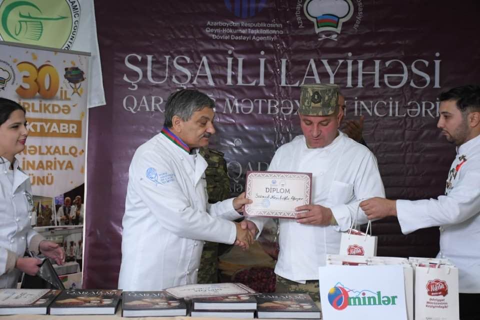 В Шуше представлен проект "Жемчужины Карабахской кухни" (ФОТО)