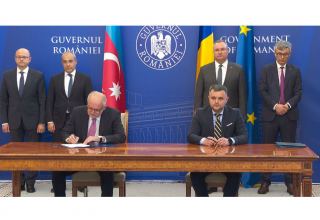 Romania's Romgaz, Azerbaijan's SOCAR sign Memorandum of Understanding