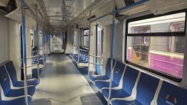 Bakı metrosuna daha 10 yeni vaqon gətirilib (FOTO/VİDEO)