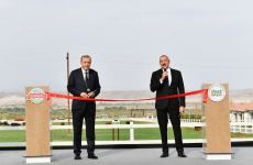 President Ilham Aliyev and President Erdogan attend opening of first stage of “Dost Agropark" smart agricultural complex in Zangilan (PHOTO/VIDEO)