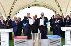 President Ilham Aliyev and President Recep Tayyip Erdogan attend ceremony to lay foundation stone for “Azerbaijan-Turkiye International Forestry Training Center”, “Smart Seedlings" and "Friendship Forest" Complex (PHOTO/VIDEO)