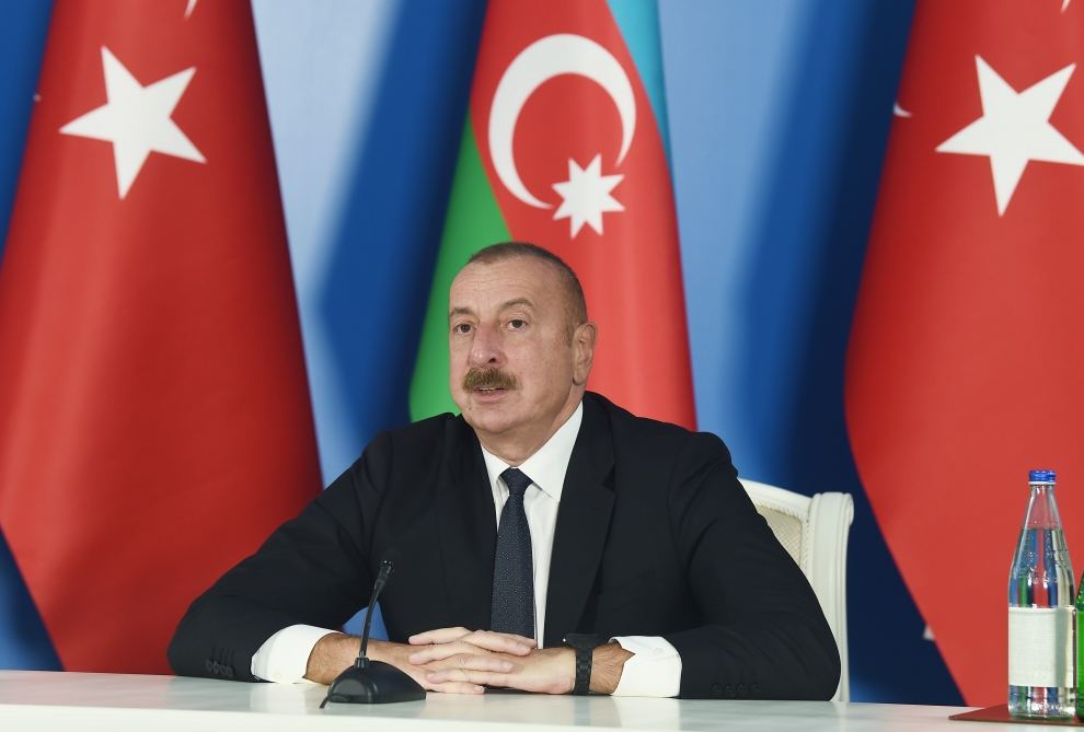 Prezident İlham Əliyev: Bu gün Türkiyə-Azərbaycan birliyinin, qardaşlığının növbəti təntənəsidir