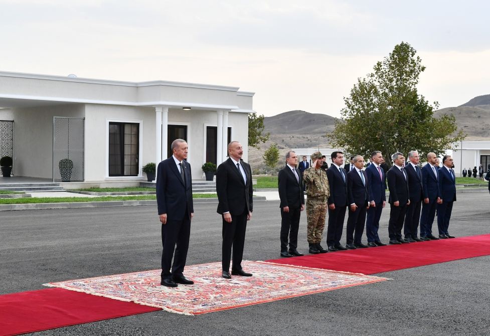 Official welcome ceremony held for President of Turkiye Recep Tayyip Erdogan in Jabrayil city (PHOTO/VIDEO)