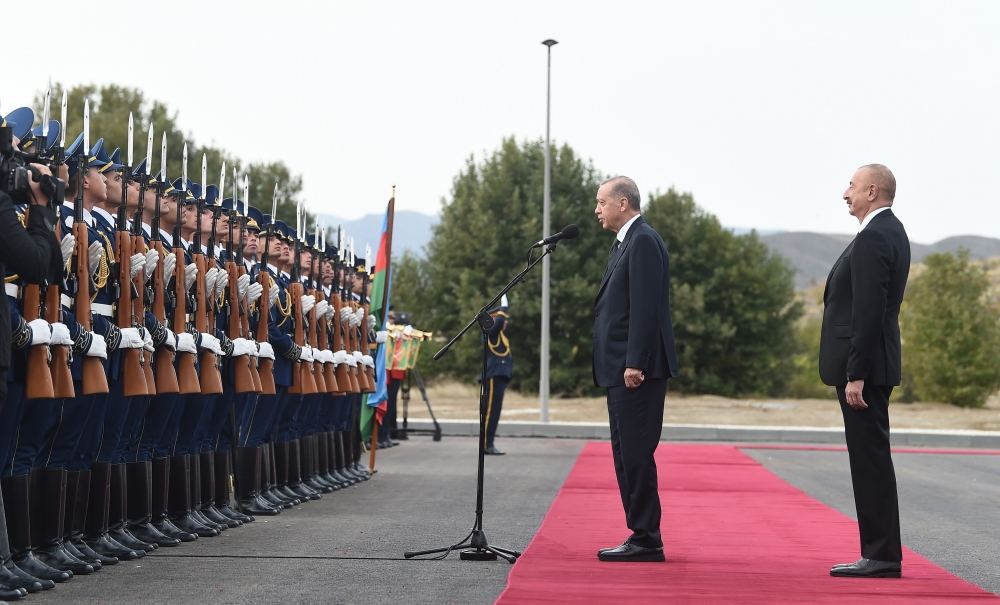 Official welcome ceremony held for President of Turkiye Recep Tayyip Erdogan in Jabrayil city (PHOTO/VIDEO)