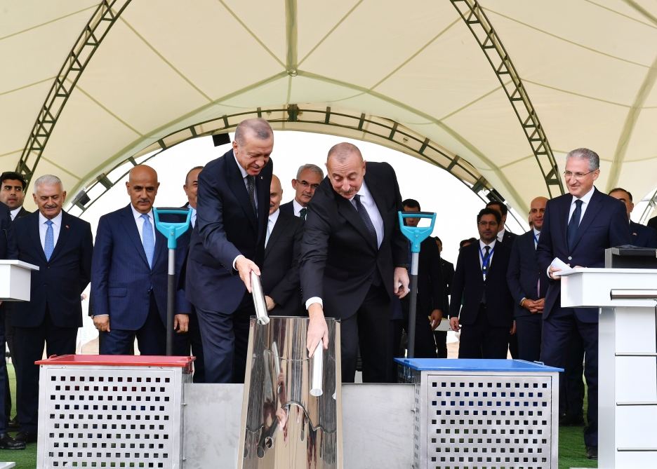 President Ilham Aliyev and President Recep Tayyip Erdogan attend ceremony to lay foundation stone for “Azerbaijan-Turkiye International Forestry Training Center”, “Smart Seedlings" and "Friendship Forest" Complex (PHOTO/VIDEO)