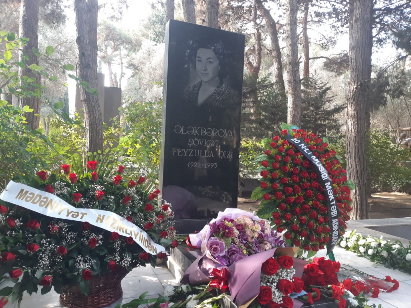 100-летие Шовкет Алекперовой – деятели культуры почтили память народной артистки (ФОТО)
