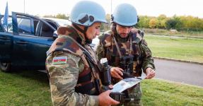 Azerbaijani servicemen participate in NATO's International Military Observers Course (PHOTO/VİDEO)