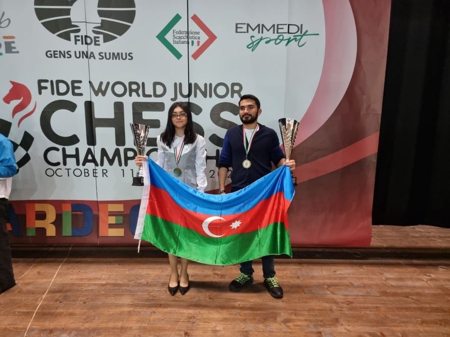 Азербайджанские шахматисты, ставшие чемпионами мира, поделились впечатлениями (ВИДЕО)
