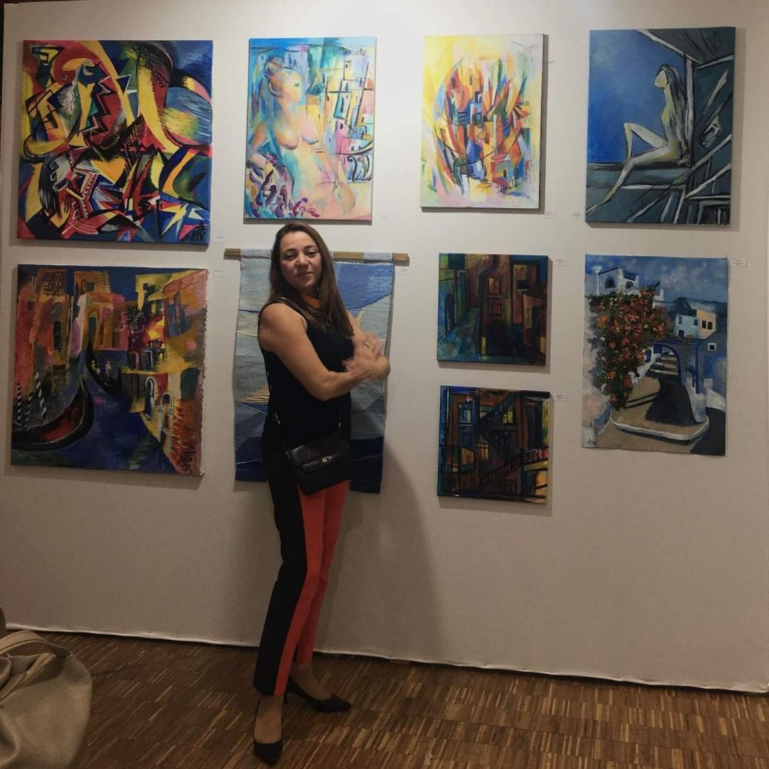 Асмер Нариманбекова объединила художников из разных стран (ФОТО)
