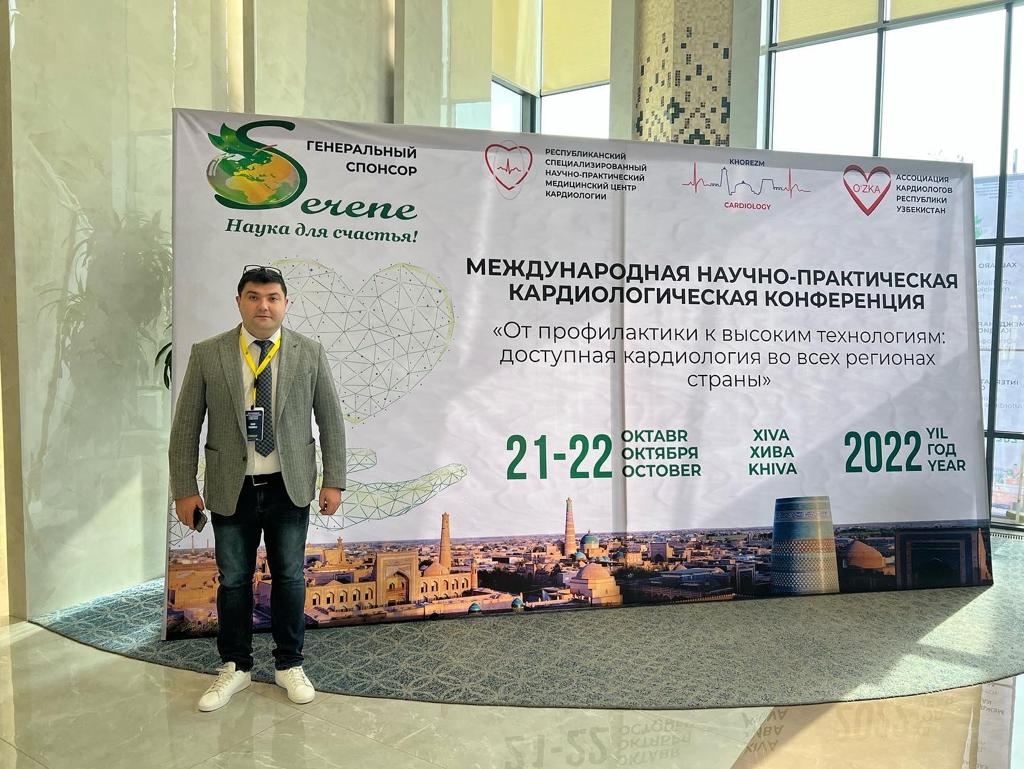 Dr.İlqar Tahiroğlu Özbəkistanda Beynəlxalq Kardiologiya konfransında çıxış edib (FOTO)