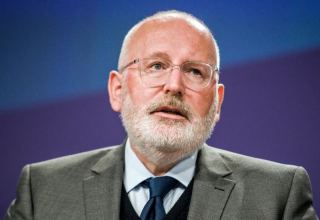 There's no going back on cheap fossil fuels, says Timmermans