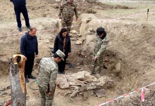 Mass graves found in liberated territories – Military Prosecutor's Office of Azerbaijan (PHOTO)