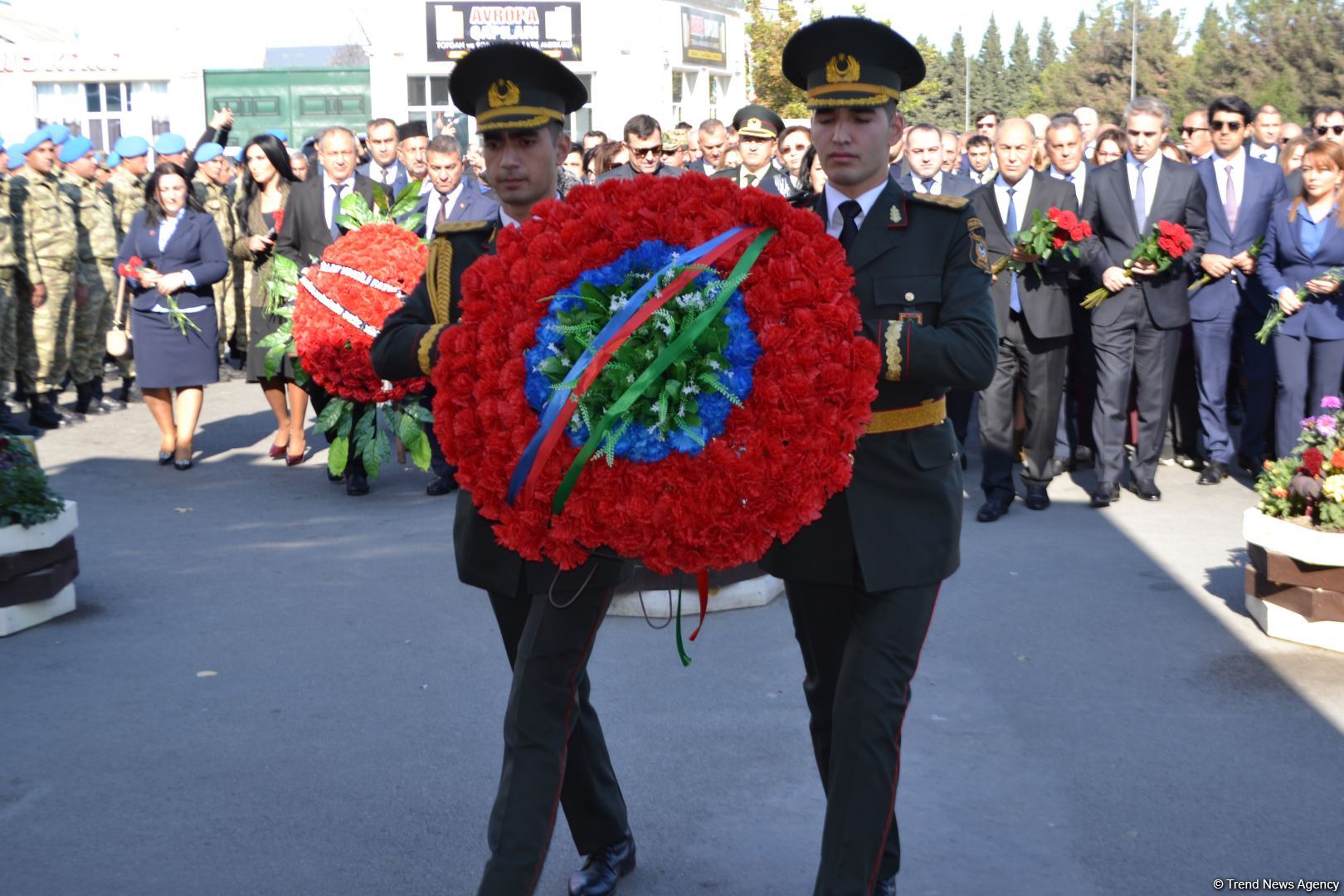 В Барде почтили память жертв армянского террора (ФОТО)
