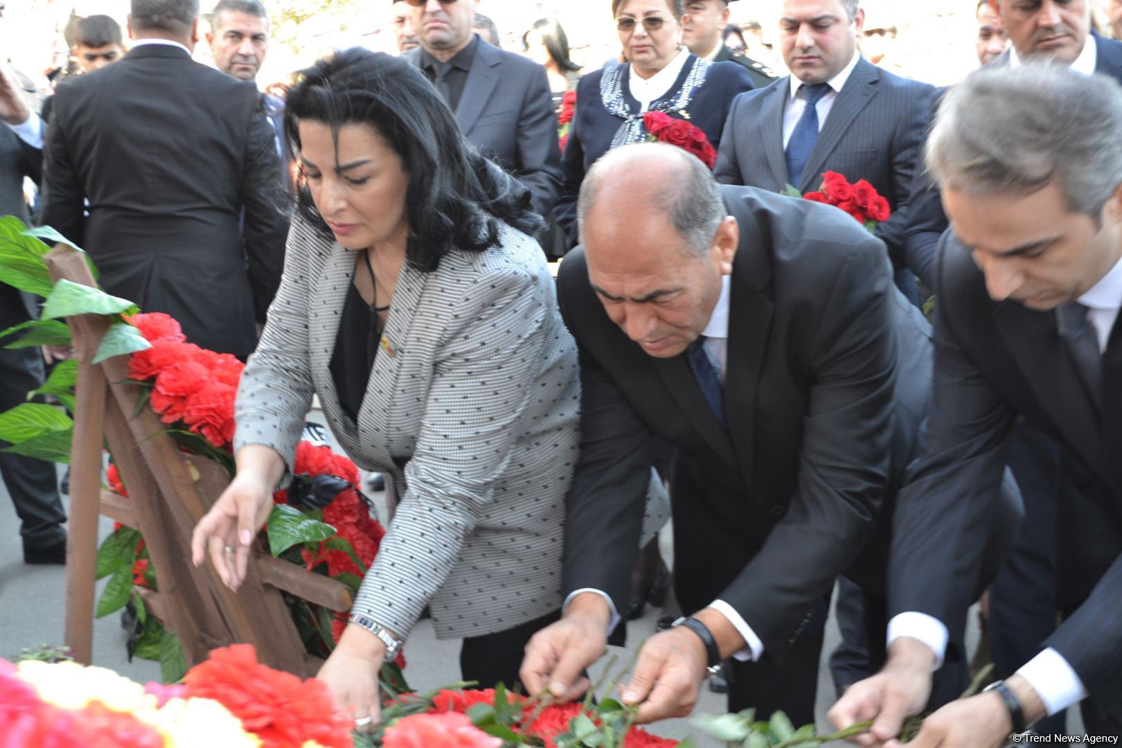 В Барде почтили память жертв армянского террора (ФОТО)
