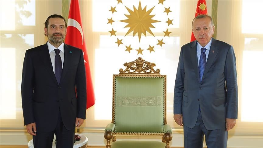 Эрдоган встретился с экс-премьер-министром Ливана Саадом Харири