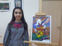 Лучший подарок ко дню рождения народного художника Арифа Гусейнова – выставка работ юных авторов (ФОТО)