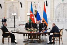 President of Azerbaijan met with President of Russia and Prime Minister of Armenia in Sochi (PHOTO/VIDEO)