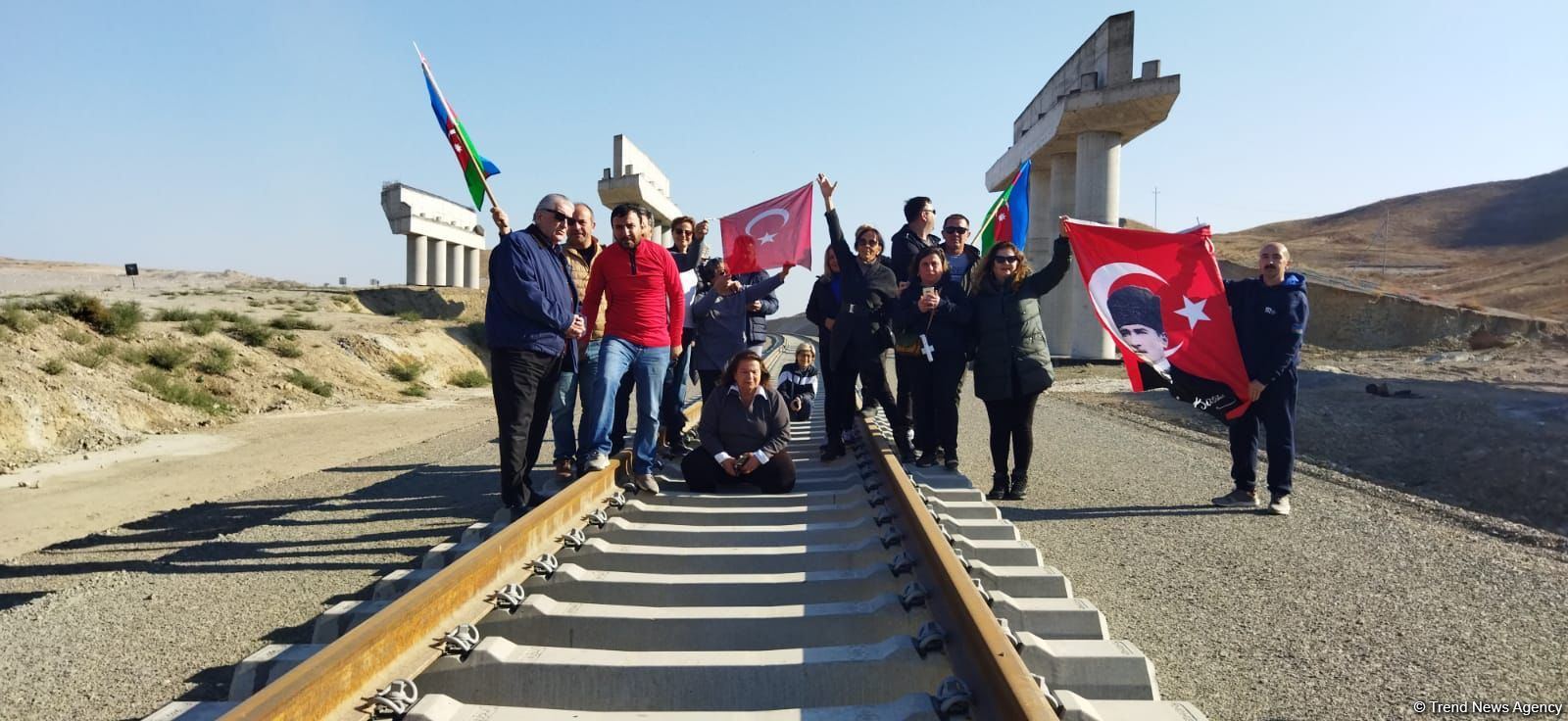 Türkiyə Səyyahlar Klubunun üzvləri Cəbrayılda (FOTO)