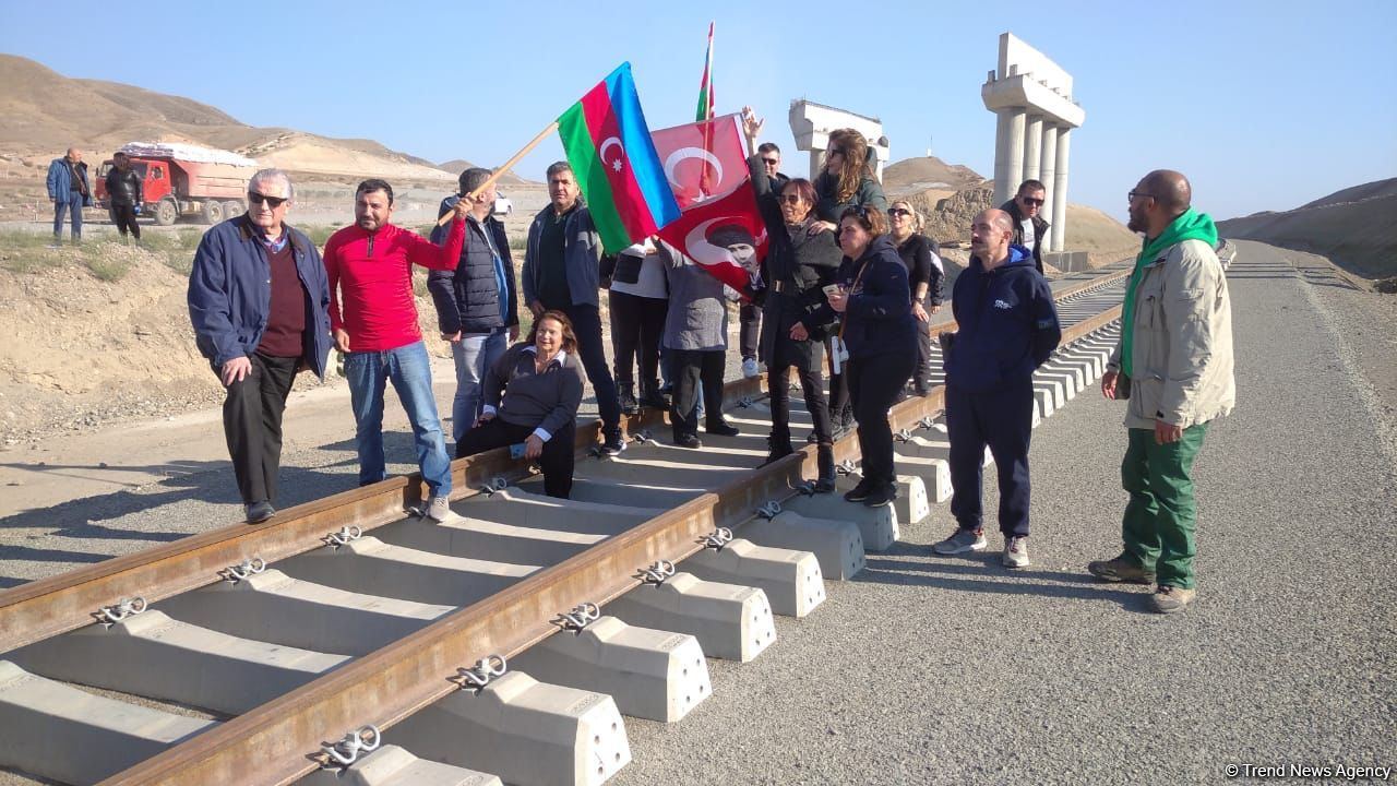 Türkiyə Səyyahlar Klubunun üzvləri Cəbrayılda (FOTO)