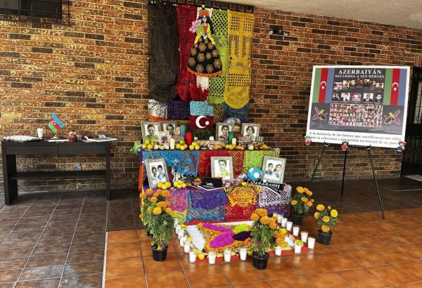 Vətən müharibəsinin azyaşlı qurbanlarının xatirəsi Mexikoda anılıb (FOTO)