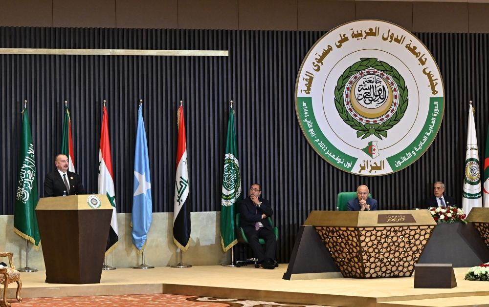 العلاقة بين جامعة الدول العربية وأذربيجان لها بعد خاص – الرئيس إلهام علييف (خطاب كامل)