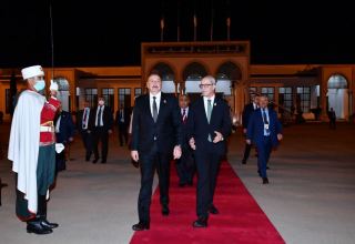 President Ilham Aliyev ended his visit to Algeria (PHOTO)